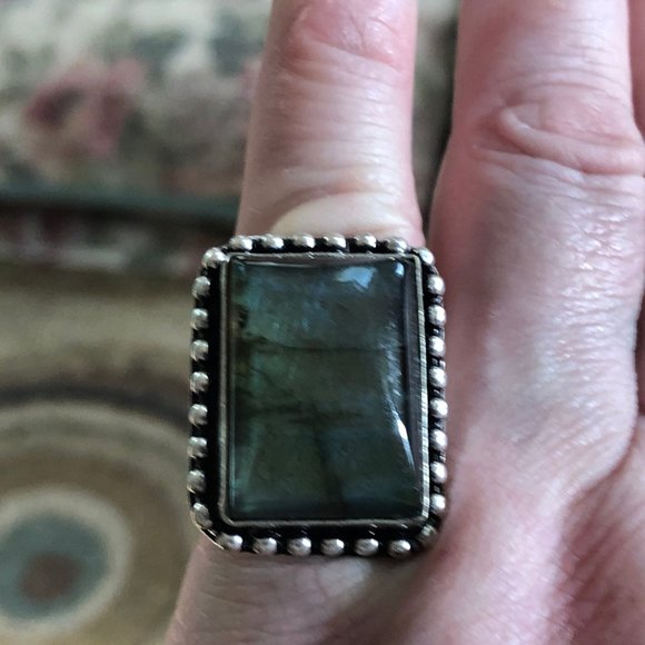 Labradorite Ring 6.5 - Picture 4 of 4